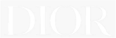 dior logo white png